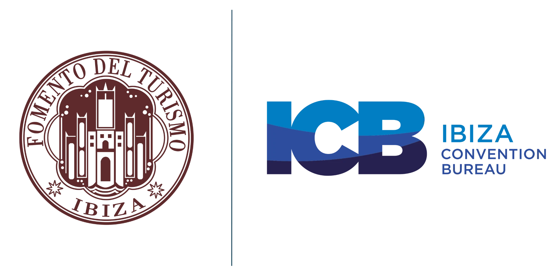 Logos von Fomento del Turismo de Ibiza und Ibiza Convention Bureau